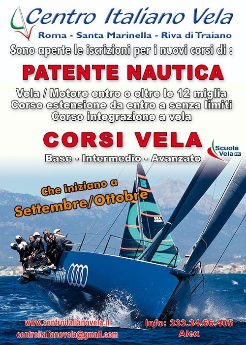 Corsi Patente Nautica e Corsi Vela -Set-Ott-2026