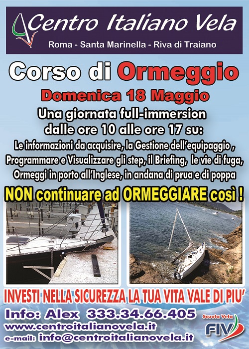 Corso Ormeggio-Mag 2025