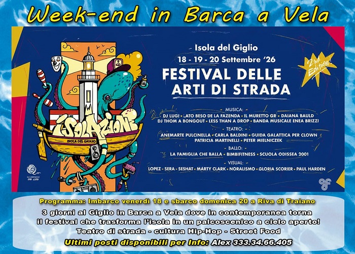 Weekend-Giglio-Festival Arti-Set 2026